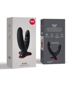 Fun Factory Ryde Dual Stimulation Dildo Black