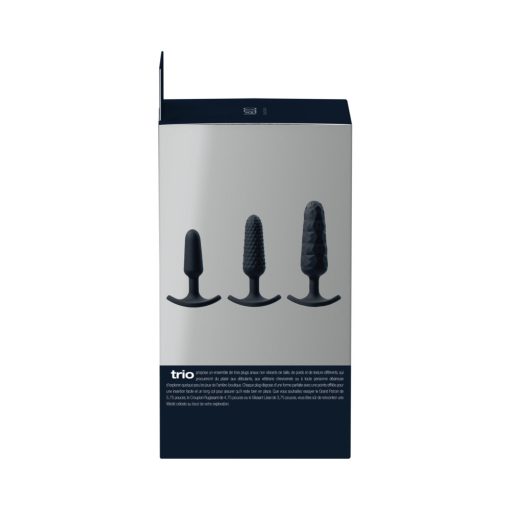 Vedo Trio Anal Plug Set Black - Image 12