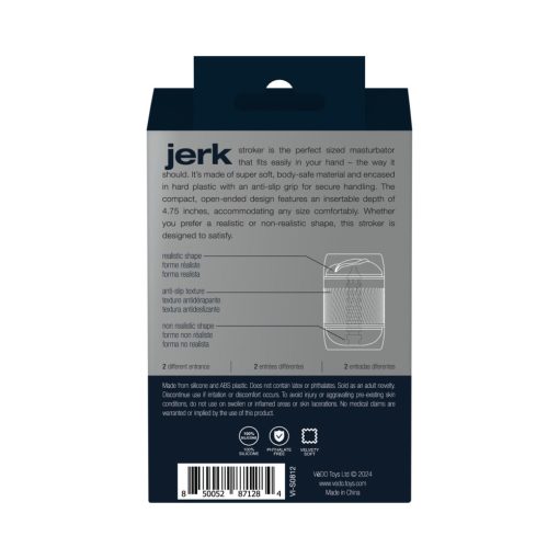 Vedo Jerk Masturbation Sleeve Black With Clear Sleeve - Image 9