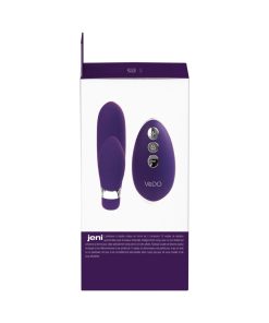 Vedo Jeni C-Shaped Dual Motor Vibe With Remote Purple
