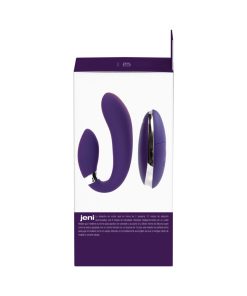 Vedo Jeni C-Shaped Dual Motor Vibe With Remote Purple