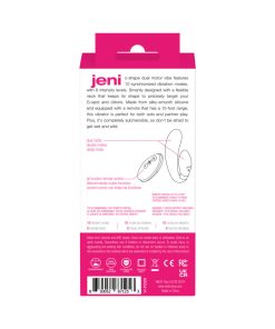 Vedo Jeni C-Shaped Dual Motor Vibe With Remote Pink