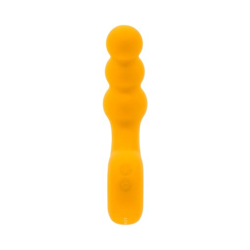 Gender X Bumble Rechargeable Silicone Vibrating Plug Yellow - Image 2