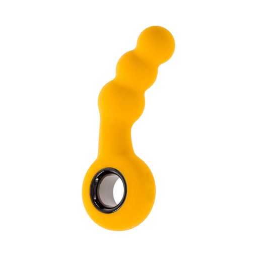 Gender X Bumble Rechargeable Silicone Vibrating Plug Yellow - Image 5