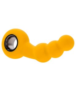 Gender X Bumble Rechargeable Silicone Vibrating Plug Yellow