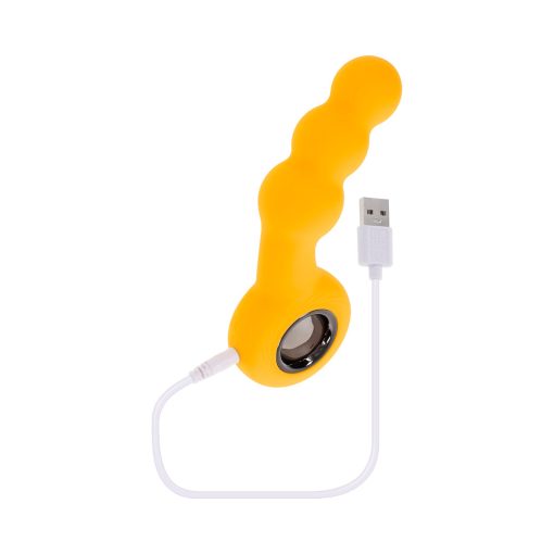 Gender X Bumble Rechargeable Silicone Vibrating Plug Yellow - Image 7