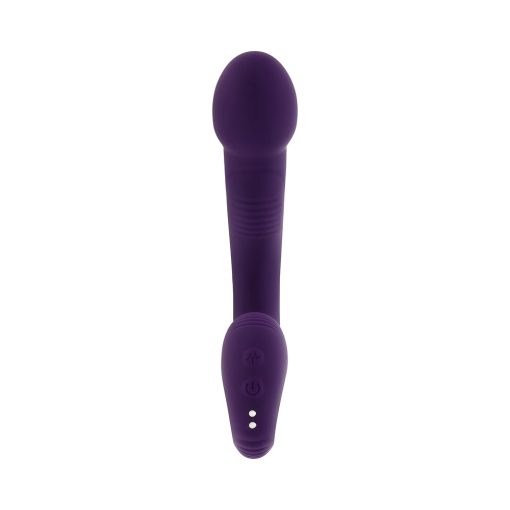 Zero Tolerance Rip Curl Rechargeable Silicone Vibrator Purple - Image 4