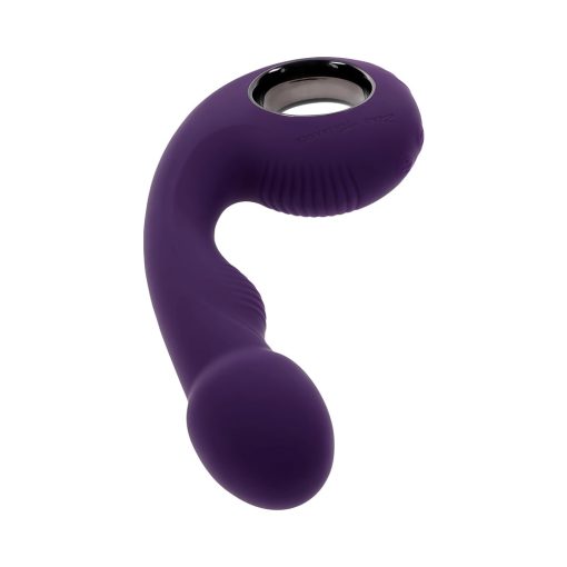 Zero Tolerance Rip Curl Rechargeable Silicone Vibrator Purple - Image 7