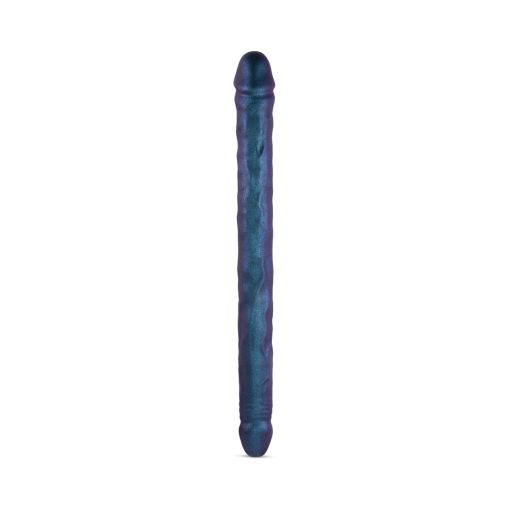 Strap-On-Me Double Dong Realistic Dildo Snaky Metallic Color - Image 2