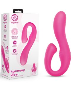 Together Harmony Vibe – Couples Silicone Vibrator, Waterproof, Pink