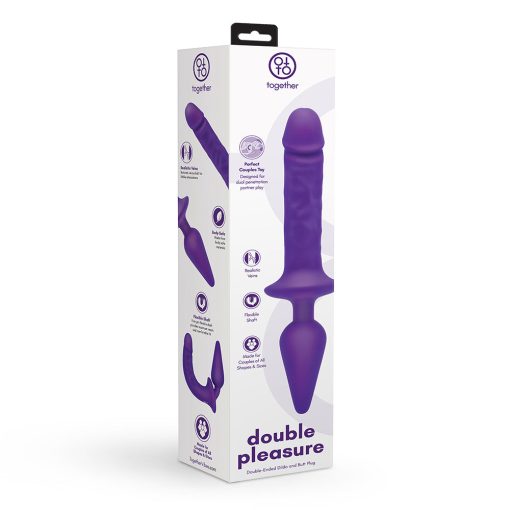 Together Couples Double Pleasure Purple - Image 2