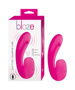 Blaze Suction Thumper Vibe Pink