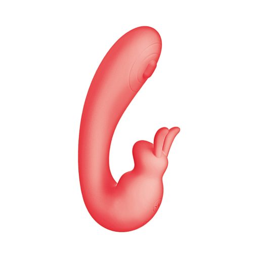 Blaze Bunny Thumper Vibe – Coral Dual Stimulator Rabbit Vibrator - Image 2