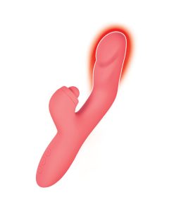 Goddess Heat Up Tapping Massager Coral