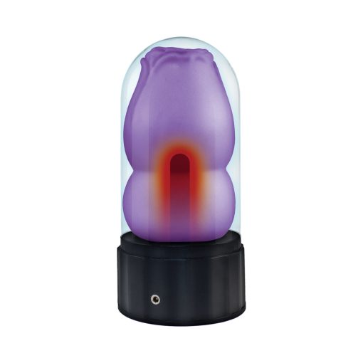 Delite Heated Rose Masturbator Purple - Image 2