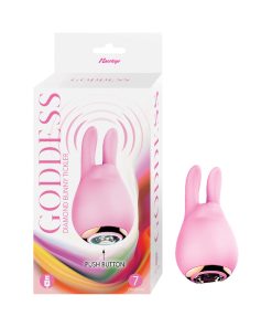 Goddess Diamond Bunny Tickler Pink
