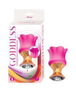 Goddess Diamond Bloom Massager Fuchsia