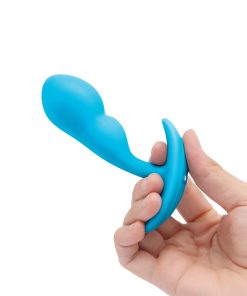 B-Vibe Vibrating P-Spot Snug Plug Small With Rechargeable Remote Control