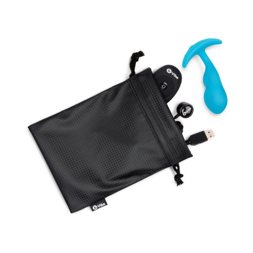 B-Vibe Vibrating P-Spot Snug Plug Small With Rechargeable Remote Control - Image 11