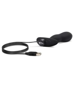 B-Vibe Vibrating P-Spot Snug Plug Large With Rechargeable Remote Control
