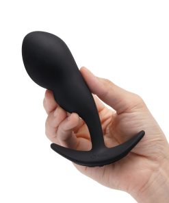 B-Vibe Vibrating P-Spot Snug Plug Large With Rechargeable Remote Control
