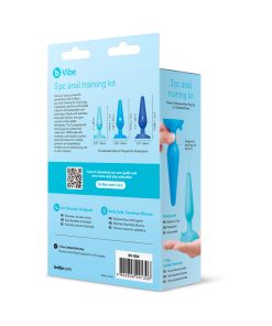 B-Vibe 3-Piece Anal Plug Training Kit