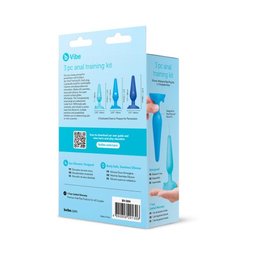 B-Vibe 3-Piece Anal Plug Training Kit - Image 11