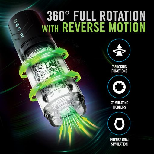 M For Men Whirlwind Pro – Automatic Rotating & Suction Male Masturbator - Image 10
