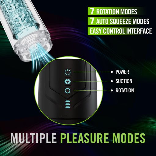 M For Men Whirlwind Pro – Automatic Rotating & Suction Male Masturbator - Image 11