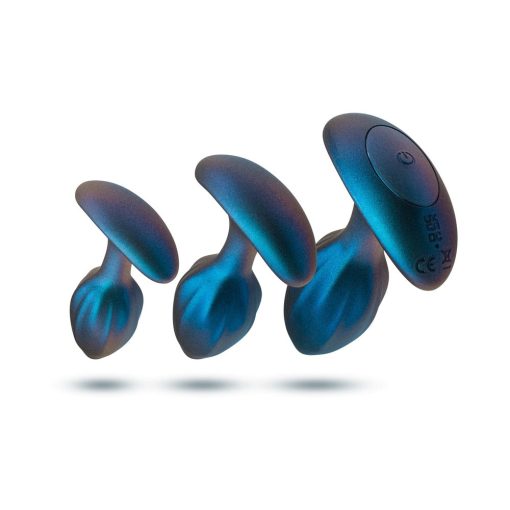 Anal Adventures Matrix Cosmos Plug Kit Lunar Blue - Image 5