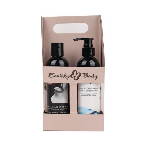 Earthly Body Hemp Seed By Night Better Together Strawberry Holiday Caddy