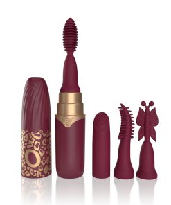 Screaming O My Secret Premium Rechargeable Vibrating Lipstick Merlot
