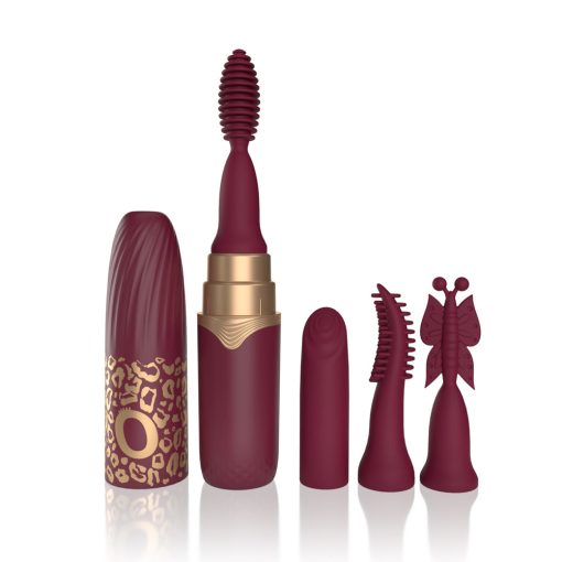 Screaming O My Secret Premium Rechargeable Vibrating Lipstick Merlot - Image 4