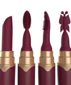 Screaming O My Secret Premium Rechargeable Vibrating Lipstick Merlot