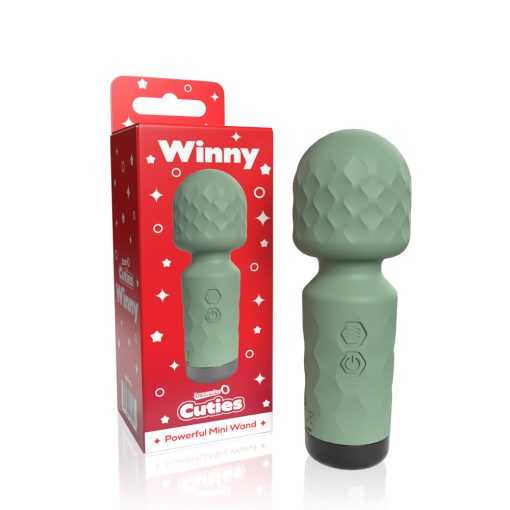 Screaming O Winny Mini Wand – Rechargeable Waterproof Vibrator Green