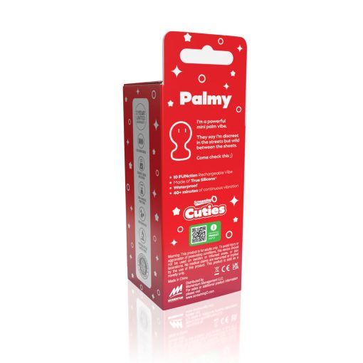 Screaming O Cuties Palmy Palm Vibrator Powder Blue - Image 7