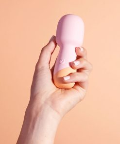 Vush Peachy Mini Wand Vibrator – Pocket-Size, Waterproof, Rechargeable