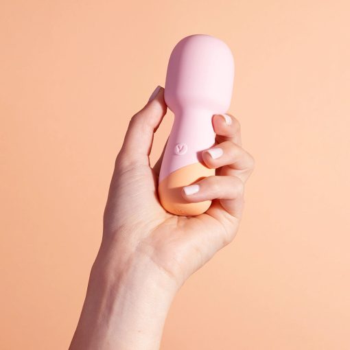 Vush Peachy Mini Wand Vibrator – Pocket-Size, Waterproof, Rechargeable - Image 4