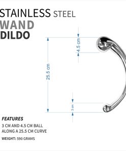 Rouge Stainless Steel Wand In Case