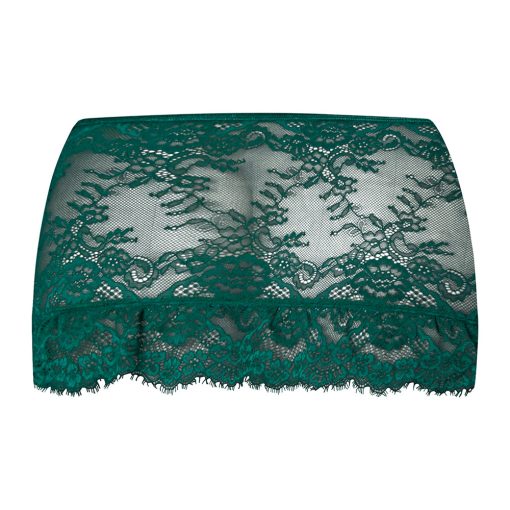 Magic Silk Evermore Flounce Skirt Emerald S/M - Image 4