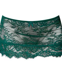 Magic Silk Evermore Flounce Skirt Emerald L/Xl