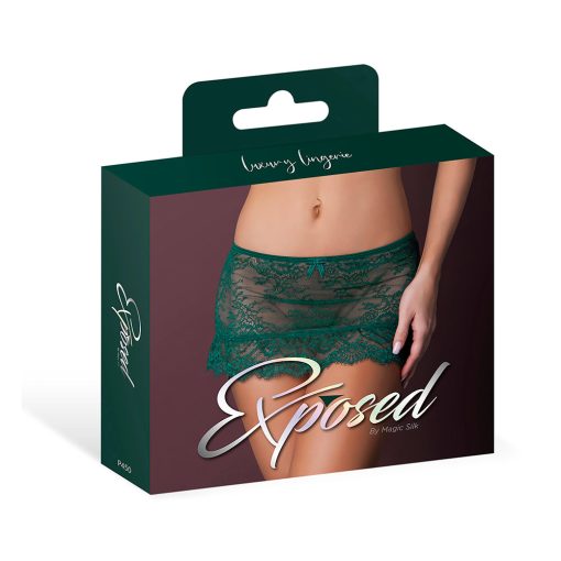 Magic Silk Evermore Flounce Skirt Emerald L/Xl - Image 5