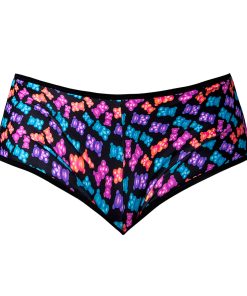 Magic Silk Hazy Dayz Boy Short Gummy Bears Queen Size