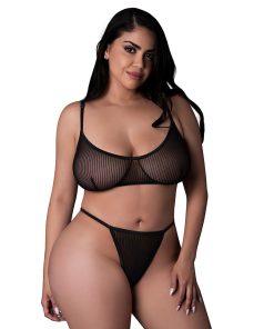 Magic Silk Dress Up Boss Bitch Costume Black Queen Size