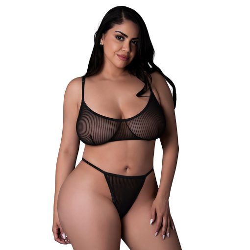 Magic Silk Dress Up Boss Bitch Costume Black Queen Size - Image 3