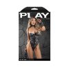 Fantasy Lingerie Play Into My Web 4-Piece Spider Costume Set Black L/Xl