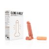 Clone-A-Willy Plus – DIY Vibrating Dildo Kit With Balls (Medium Skin Tone)