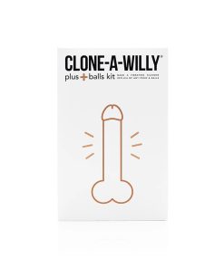 Clone-A-Willy Plus – DIY Vibrating Dildo Kit With Balls (Medium Skin Tone)