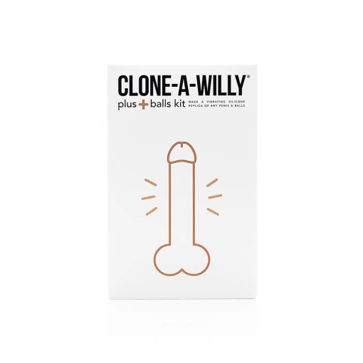 Clone-A-Willy Plus – DIY Vibrating Dildo Kit With Balls (Medium Skin Tone) - Image 3