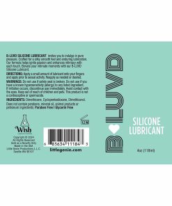 B-Luvd Silicone Lubricant 4 Oz.